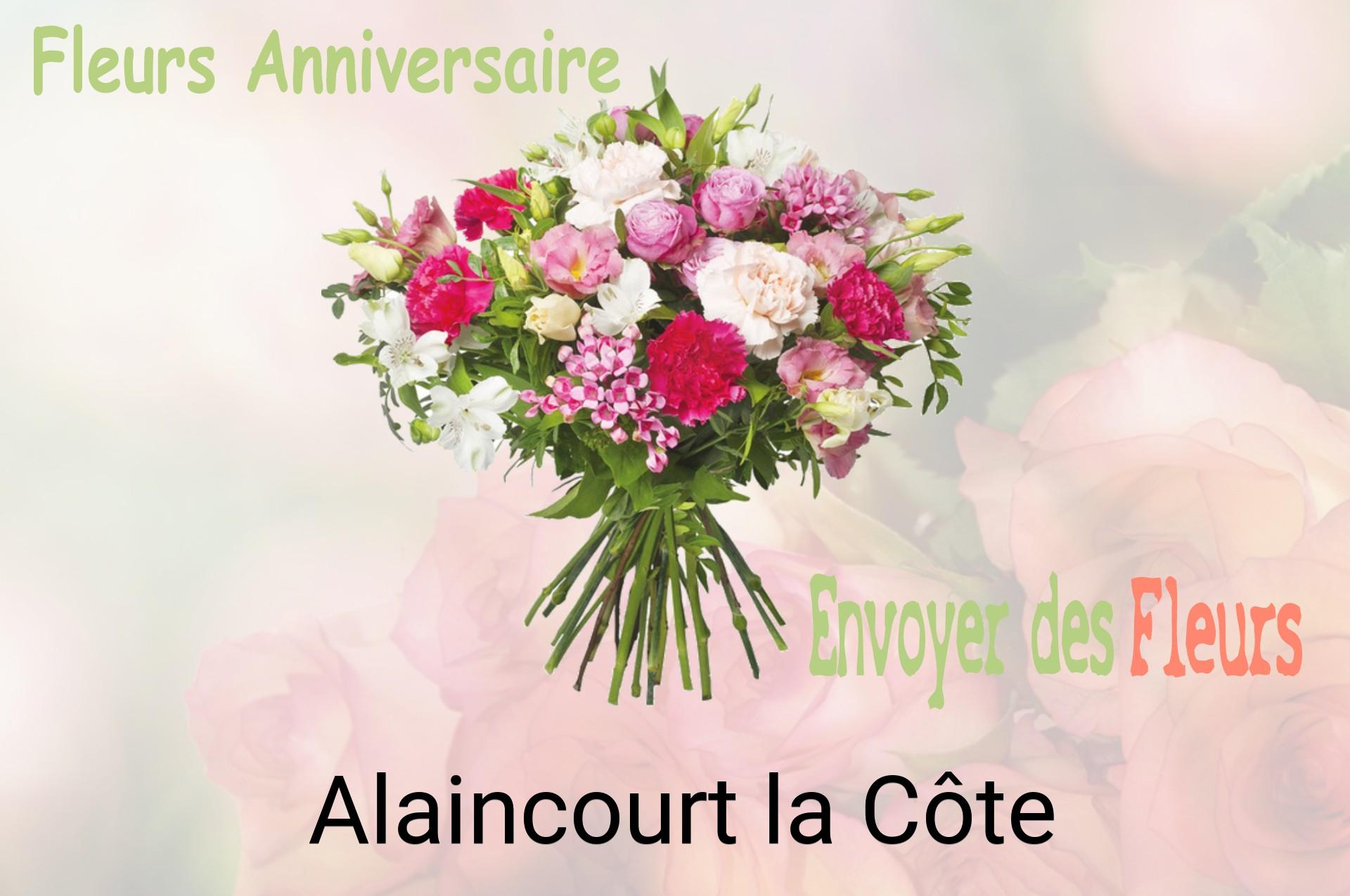 Bouquet de fleurs d’anniversaire livré à Alaincourt-la-Côte