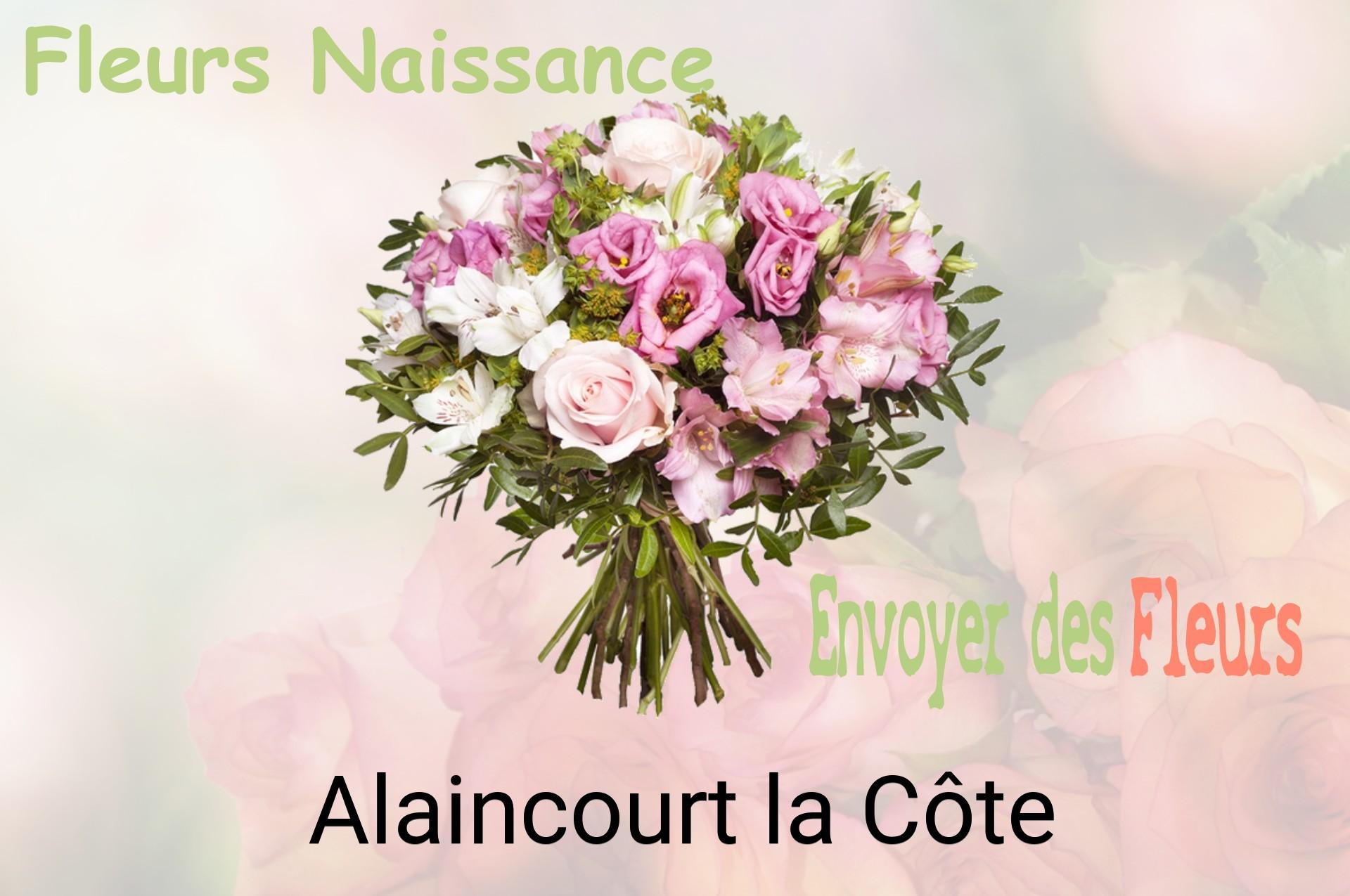 Bouquet de fleurs de naissance livré à Alaincourt-la-Côte