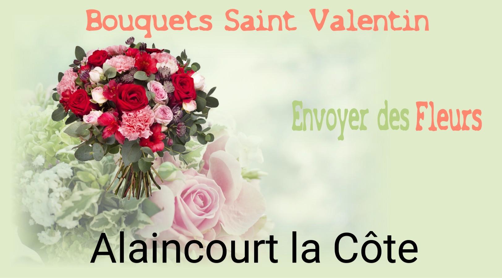Roses de Saint-Valentin livrées à Alaincourt-la-Côte